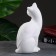 Figure "Cat with a pattern" 19x14x8cm