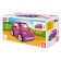EFKO Multigo City car, with a driver, pink color