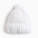 Female Winter hat, white color, size 56-60