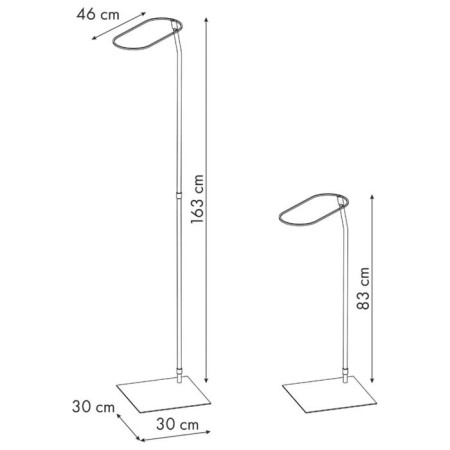 Polini Kids canor holder Floor, white-5