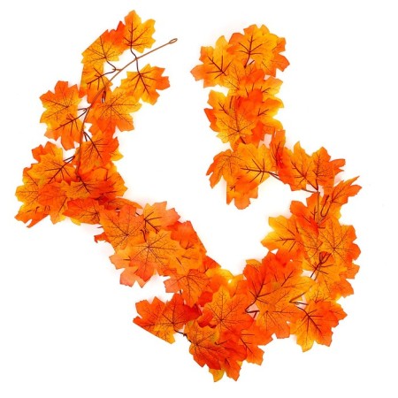 Garland from leaves, length: 180 cm-3