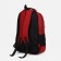 A backpack with a zipper, 2 external pockets, burgundy color