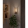 Bra Nafferton, 1x40W, E27, steel, black, wood, brown