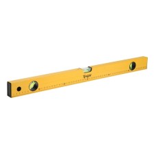 Aluminum tundra level, 3 eye, ruler, 600 mm