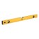 Aluminum tundra level, 3 eye, ruler, 600 mm