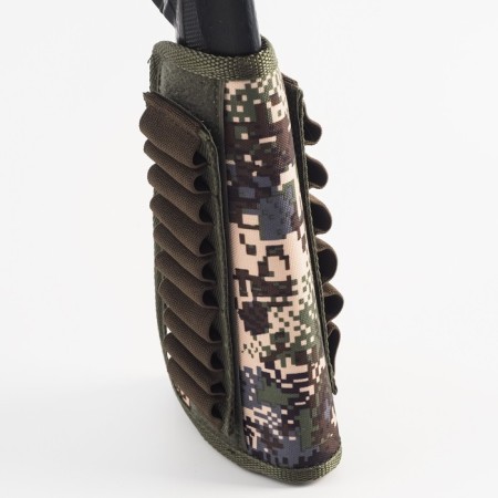 Parntash for a universal butt, caliber 12, 16, 20, 7.62 mm, 6 rounds, fabric-4