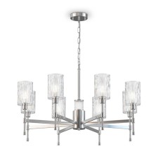 Elsa chandelier, 8x60W E14, chromium color