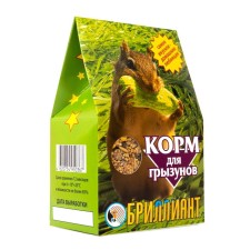 Корм "Бриллиант" для грызунов, с фруктами, 350 г
