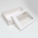 Folding box "white", with a window 30 x 20 x 9 cm