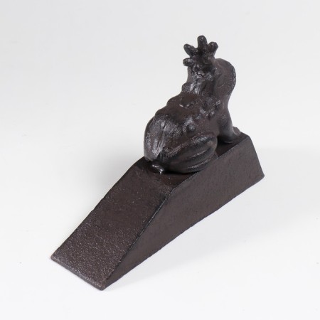 Stopper door cast iron "Princess-Snowman" 10x5x14 cm-3