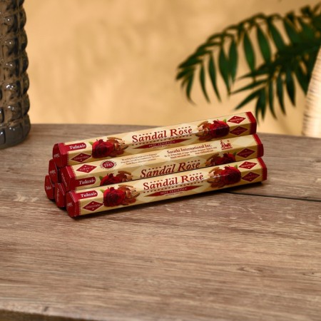 Incense "tulasi" 20 fragrances rose and sandal-1