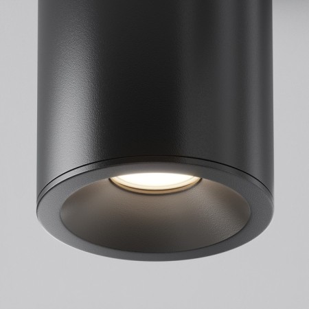 Technical C029CL-01B, 1xGU10, 50W, 8.5x8.5x1.5 cm lamp, black color, black-1