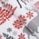Glossy packaging paper "New Year's house", 70 x 100 cm, 1 sheet