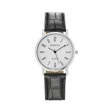 Men's wrist watch, D-4 cm, white dial-1