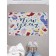 Fully rug in the hallway "Happy New Year", size 45x75 cm