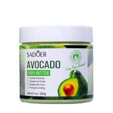 Body cream Sadoer, 200 g with avocado extract