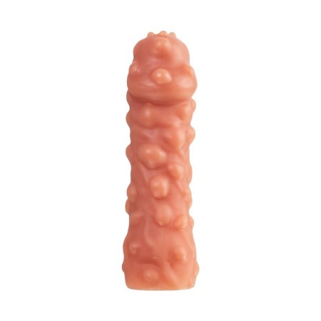 Kokos nozzle is realistic with additional stimulation, TPE, bodily, 15.6 cm-3