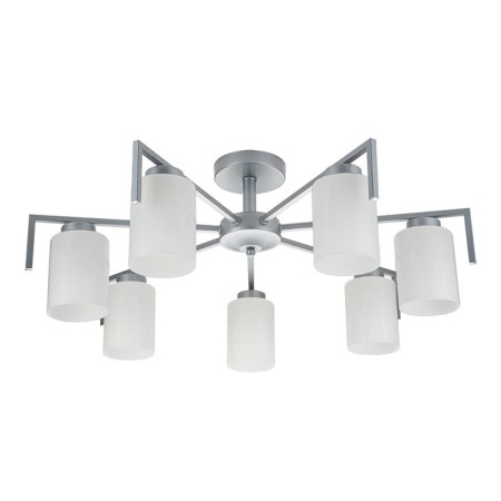 Lamp on the ESCADA rod, 1142/7p Silver. 7x60W, e27, 700x700x270 mm, silver color-1