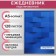 Deliciper of Leduced A5, 128 sheets "Blue", hard cover, glossy lamination