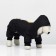 Combineson for animals, winter on fleece, XS (DS 18-20 cm, og 30-32 cm, ok 24 cm), black