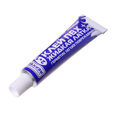 Liquid Latka with PVC glue Reaktor, black color, 20 g, 15 ml-3