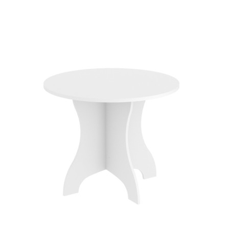 The dining table "Mini Mini", 900x900x730, white