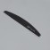 File - emery, abrasiveness 80/100, 18 cm, black color