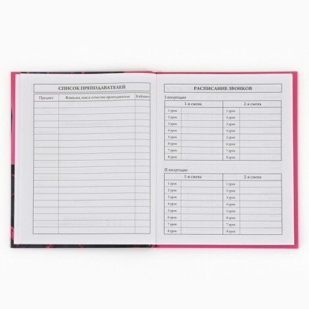School Diary 1-4 class, in a solid cover, 48 liters "September 1: Anime Girl"-4