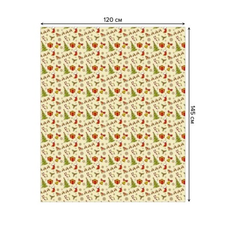Tables on the table “Caravan of Gifts”, rectangular, oxford, size 120x145 cm-1