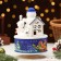 Musical souvenir "New Year's three", blue