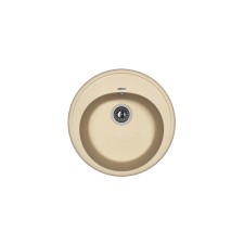 Мойка кухонная из камня Florentina «Лотос-510», d=510 мм, цвет бежевый