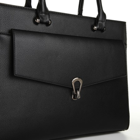 Bag Women's Tout, on a zipper, black color-3