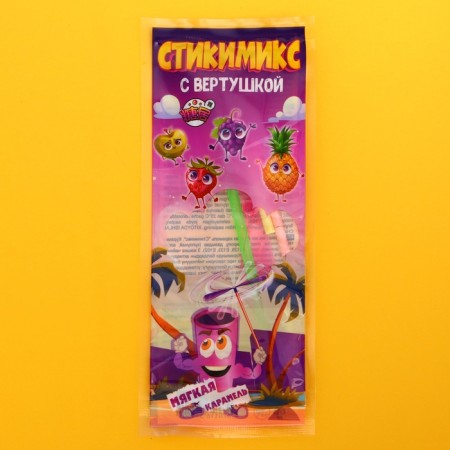 Caramel soft "Skimiks" with a toy, 5 g-2