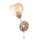Bra "Barbara" 1x60W E27 white, gold 20x12x28cm