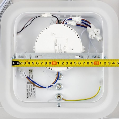 Suspended chandelier Citilux "Neon Smart" CL731AK110E 80x80x120 cm, 3x46.67W, LED, white color-20