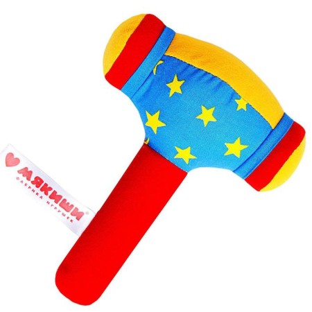 Developing soft toy "Schujamishi. Hammer ", mix-3