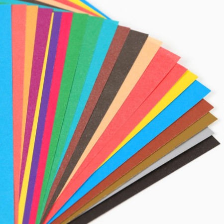 Set "Smeshariki" A5: 10 liters of color unilateral cardboard + 16l color bilateral paper-1