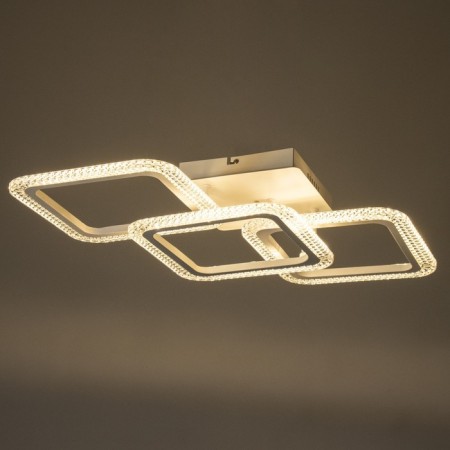 The chandelier is LED DIM. Losanga DU 3 REP. 78W White 68.5x32.5x12cm Ritter-2