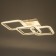 The chandelier is LED DIM. Losanga DU 3 REP. 78W White 68.5x32.5x12cm Ritter