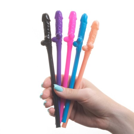 Cocktail tubes "18+", 5 pieces, mix-2