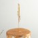 Topper for the cake "50", 13 × 18 cm, color gold