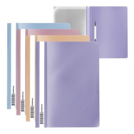 A4, 180 μm, Erichkrause "Soft Manga", embossing "Soft-tach", transparent top, mix