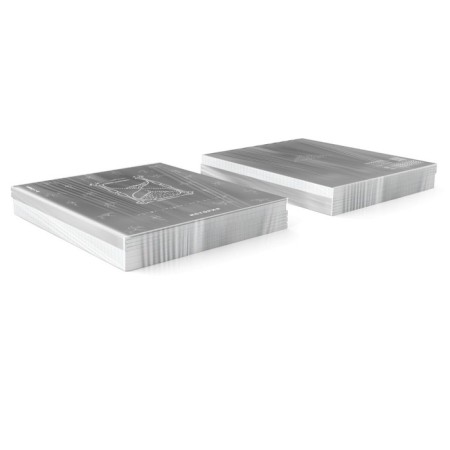 Subject notebook, 48 sheets, cage, history of Erichkrause "Ves in the root", plastic cover silkography, unit offset 100%, information block-7
