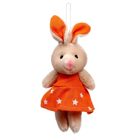 Soft toy "Rabbit", on the suspension, species mix-3