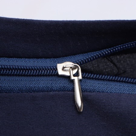 Decorative pillowcase economy and I 42*42 cm blue, 100% p/e-3