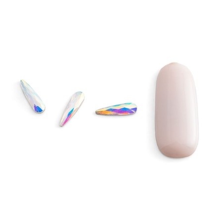 Rhinestones for nail design Pole "Harography", Ray, 10 pcs