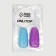 Cap - case for a toothbrush, 2 pcs, 3.8 × 2.2 × 1.8 cm, white color