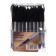 Ballic handle 0.5 mm, black rod, with a rubber holder