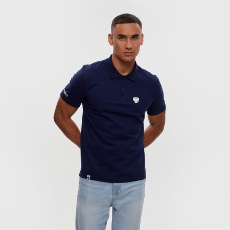 Polo President Emblem, size M, Blue color-1
