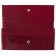 Nice purse, glossy skin, burgundy crocodile color